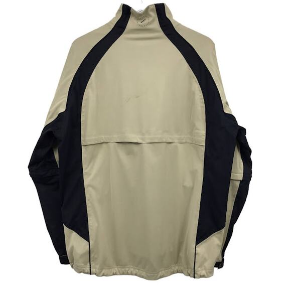 Forrester's Men Golf Jacket L Full Zip Stormtex Waterproof Vented Zip-Off Sleeve - Picture 2 of 8